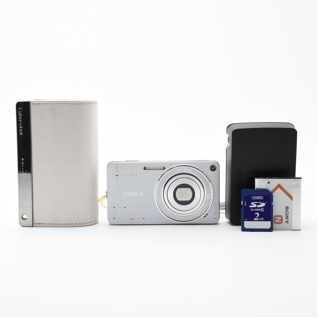 1449＜良品＞ SONY デジタルスチルカメラ サイバーショット DSC-W350D（プレシャスホワイト）
