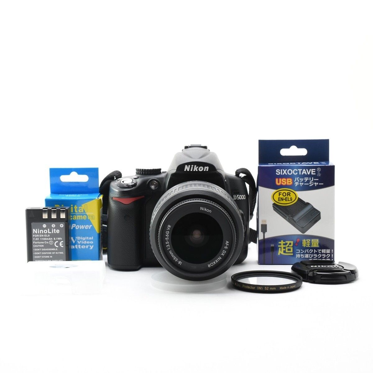 1454＜並品＞ Nikon デジタル一眼レフカメラ D5000 レンズキット
