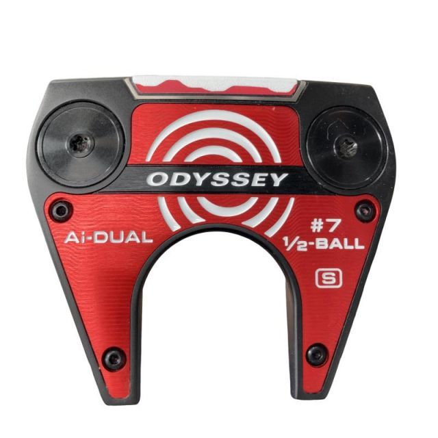 【中古】 オデッセイ Ai-DUAL #7 1/2-BALL S 34インチ パター PT STROKE LAB 90 スチール (フレックスその他) メンズ 男性用 右利き 右用 Bランク ゴルフクラブ
