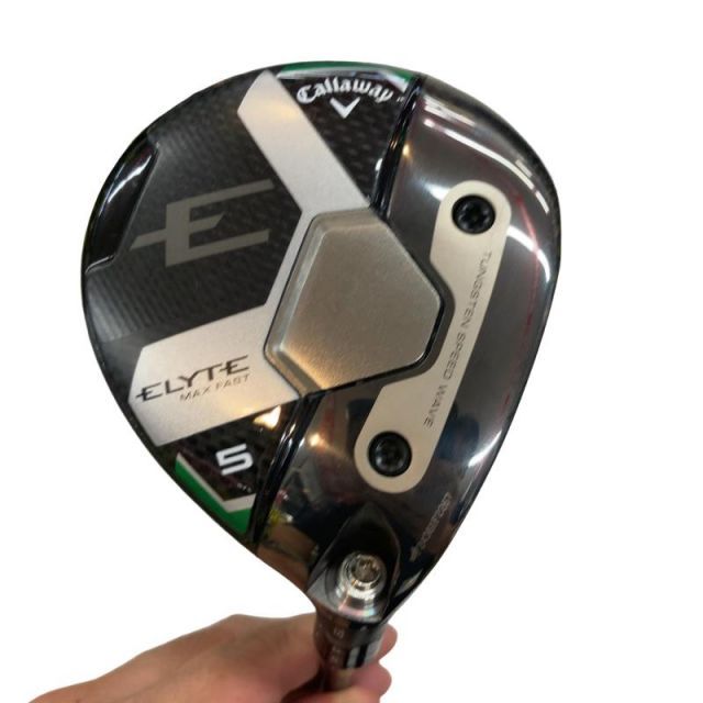 【中古】 キャロウェイ ELYTE MAX FAST 5W フェアウェイウッド FW LIN-Q GREEN 40 for CW(ELYTE FW) (フレックスR) メンズ 男性用 右利き 右用 Bランク ゴルフクラブ