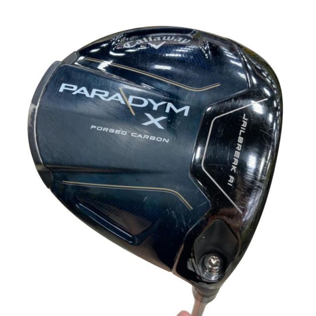 【中古】 キャロウェイ PARADYM X 9° ドライバー DR 純正特注シャフト (フレックスS) メンズ 男性用 右利き 右用 Cランク ゴルフクラブ