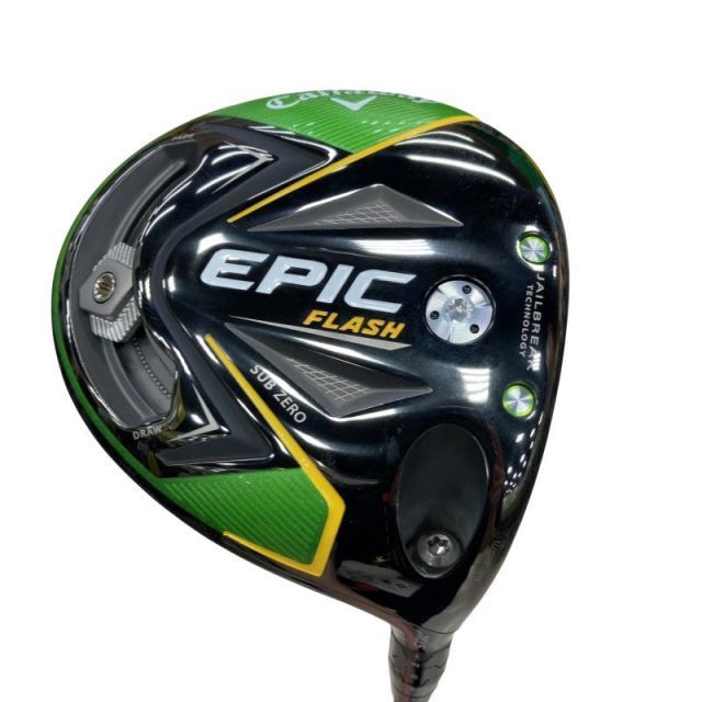 【中古】 キャロウェイ EPIC FLASH SUBZERO 10.5° ドライバー DR 純正特注シャフト (フレックスR) メンズ 男性用 右利き 右用 Cランク ゴルフクラブ