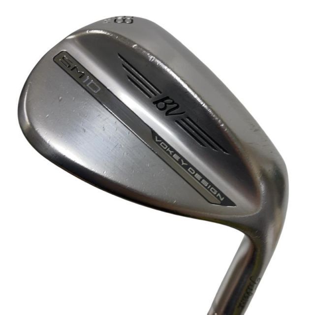 【中古】 タイトリスト VOKEY SPIN MILLED SM10 ツアークロム 58°/08°M ウェッジ WG BV 105 (フレックスその他) メンズ 男性用 右利き 右用 Dランク ゴルフクラブ