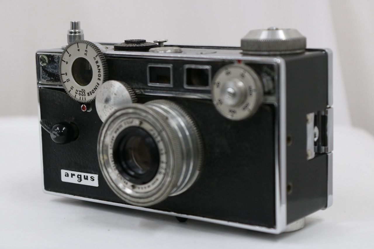 【返品保証】 アーガス Argus RANGE FINDER 50mm F3.5 レンジファインダー カメラ e13994