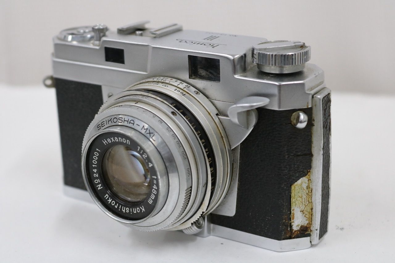 【訳あり品】 コニカ KONICA III ダブルストローク Hexanon 48mm F2.4 レンジファインダー カメラ e13997