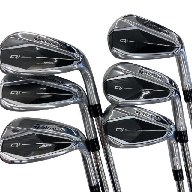 【中古】 テーラーメイド Qi 7S アイアンセット IR NS PRO 910GH (フレックスS) メンズ 男性用 右利き 右用 Cランク ゴルフクラブ