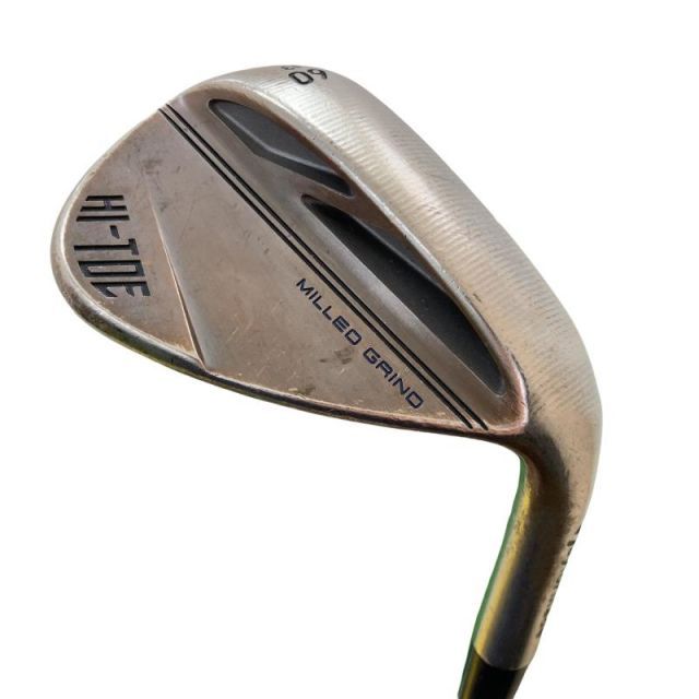 【中古】 テーラーメイド Taylor Made MILLED GRIND HI-TOE(2022) 60°/13° ウェッジ WG Dynamic Gold (フレックスS) メンズ 男性用 右利き 右用 Cランク ゴルフクラブ