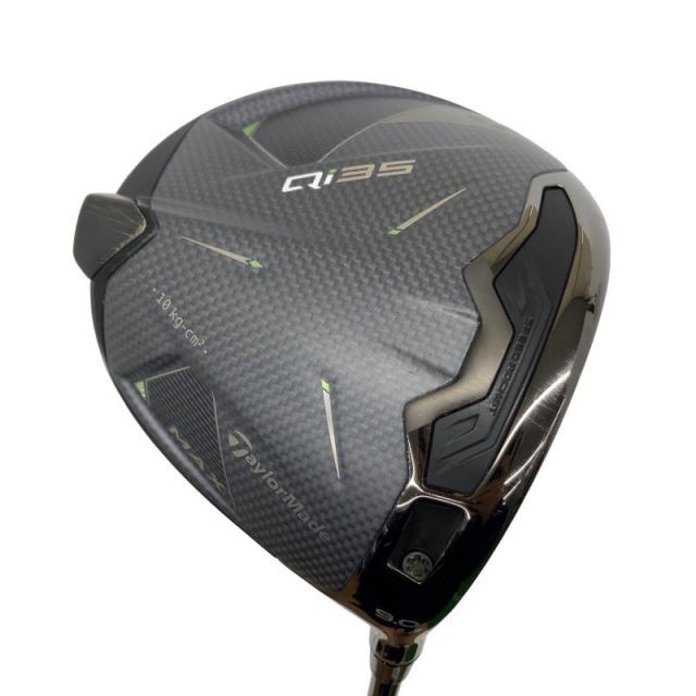 【中古】 テーラーメイド Qi35 MAX 9° ドライバー DR 純正特注シャフト (フレックスS) メンズ 男性用 右利き 右用 Cランク ゴルフクラブ