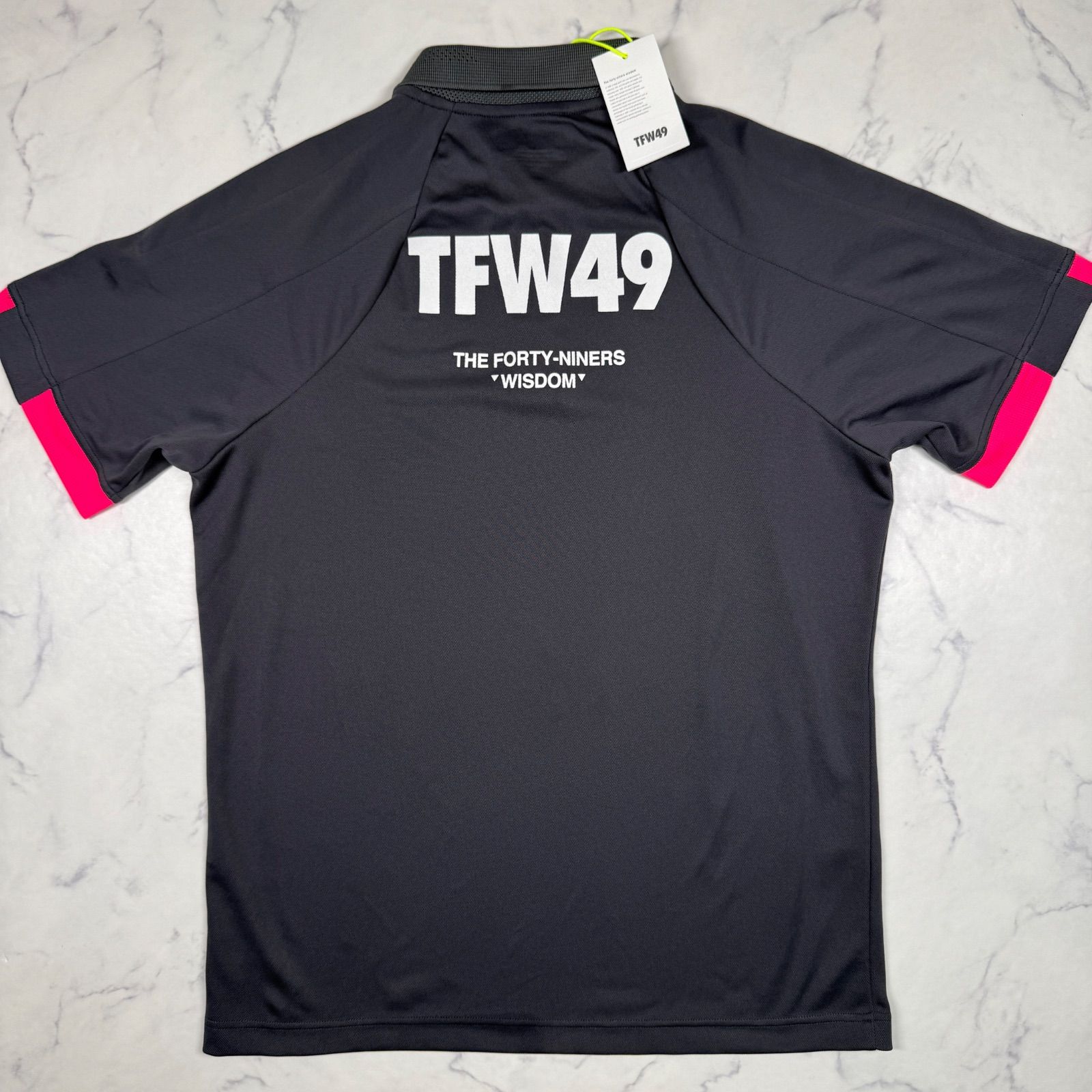 新品タグ付 TFW49 半袖ゴルフポロシャツ メンズL 定価20,900円 日本製