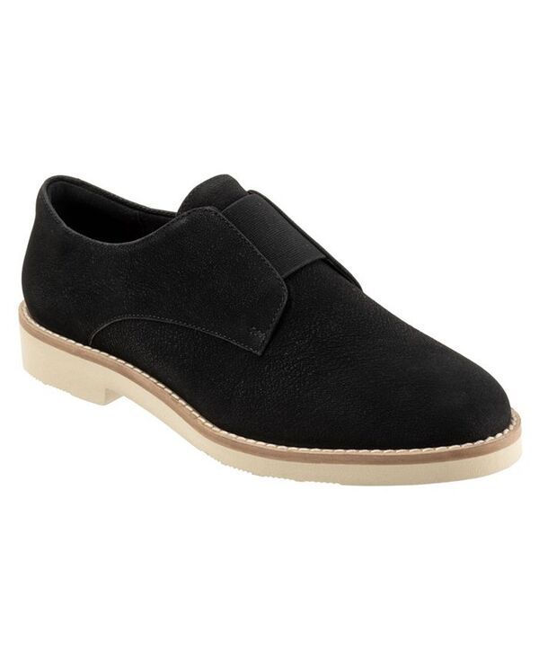 ソフトウォーク レディース シューズ パンプス SoftWalk Wexford Flat Black nubuck ブラック