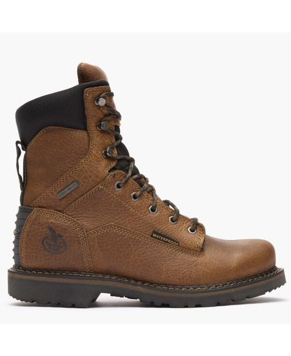 ジョージブーツ メンズ シューズ ブーツ・レインブーツ GEORGIA BOOT Mens Georgiant Revamp 8 Waterproof Work Boot Brown ブラウン
