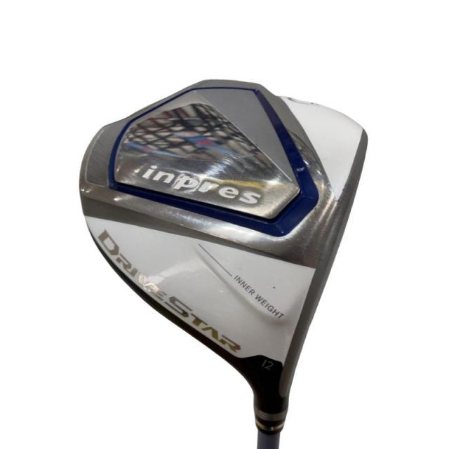 【中古】 ヤマハ inpres DRIVESTAR 12° レディース ドライバー DR VANQUISH for inpres LM423d (フレックスA) レディース 女性用 右利き 右用 Cランク ゴルフクラブ