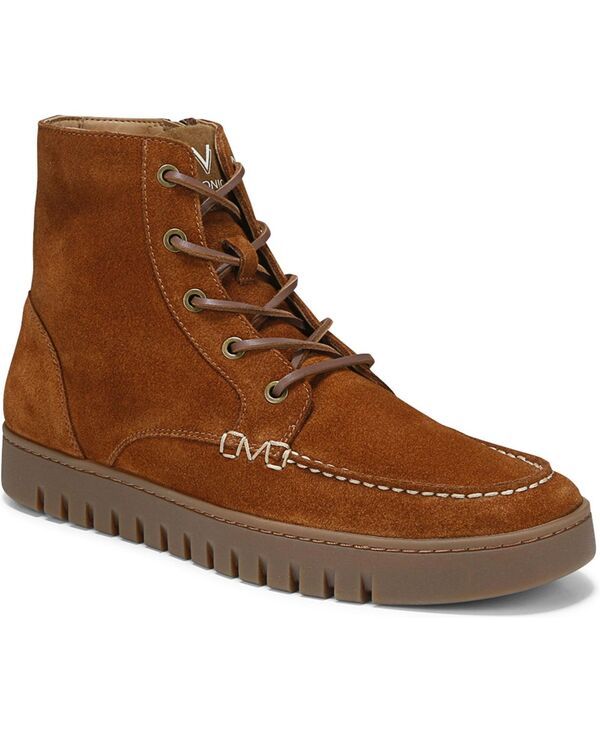 バイオニック メンズ シューズ ブーツ・レインブーツ Vionic Mens Uptown Jackson Boots Tobacco suede