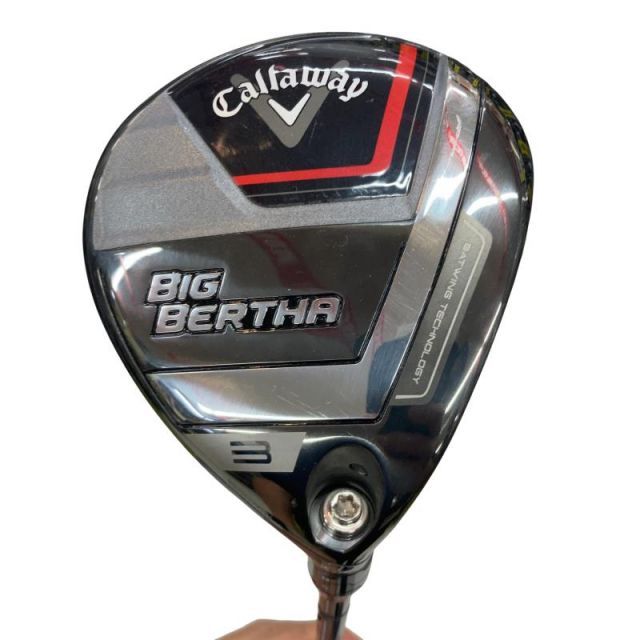 【中古】 キャロウェイ BIG BERTHA(2023) 3W フェアウェイウッド FW 純正特注シャフト (フレックスR) メンズ 男性用 右利き 右用 Cランク ゴルフクラブ