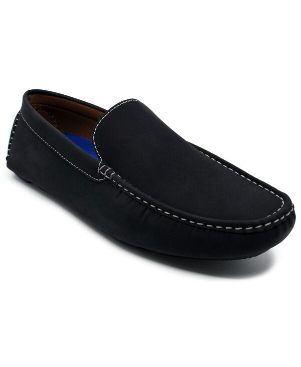 アカデミクス メンズ シューズ スリッポン・ローファー Akademiks Mens Weston Slip On Loafers Black ブラック