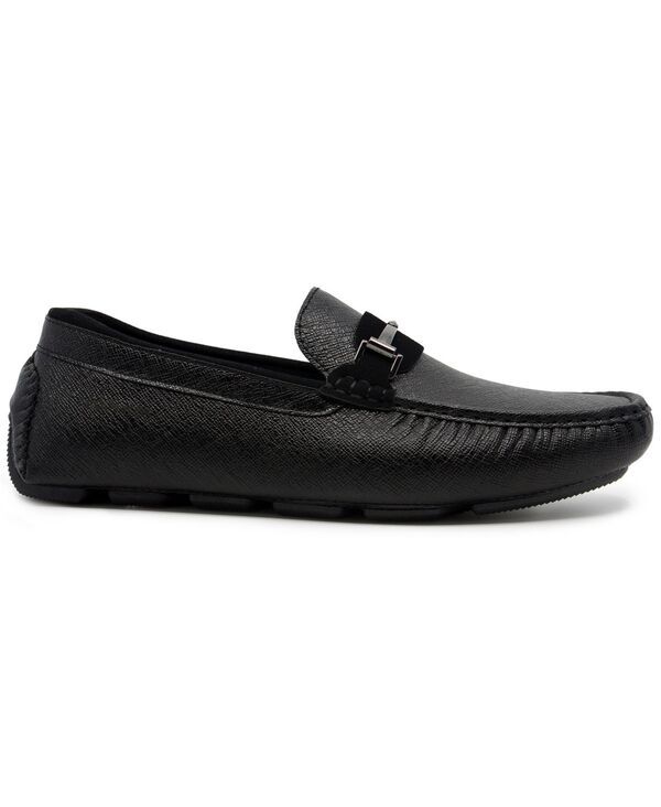 アカデミクス メンズ シューズ スリッポン・ローファー Akademiks Mens Dover Driving Loafers Black ブラック
