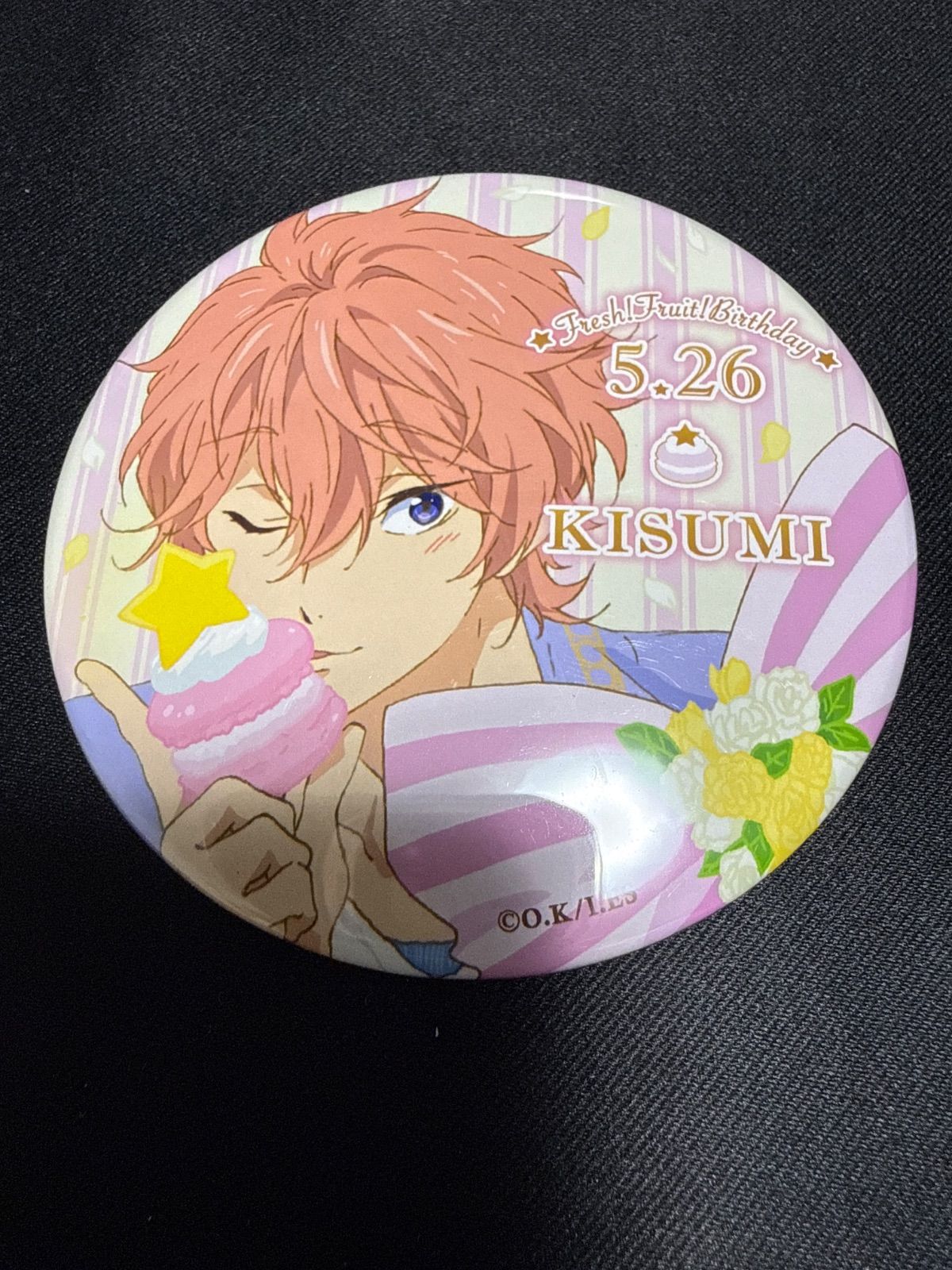 鴫野貴澄 Fresh! Fruit! Birthday 缶バッジ Free! -Eternal Summer