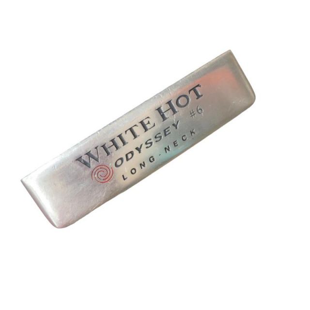 【中古】 オデッセイ WHITE HOT #6 LONGNECK 34インチ パター PT スチール (フレックスその他) メンズ 男性用 右利き 右用 Cランク ゴルフクラブ