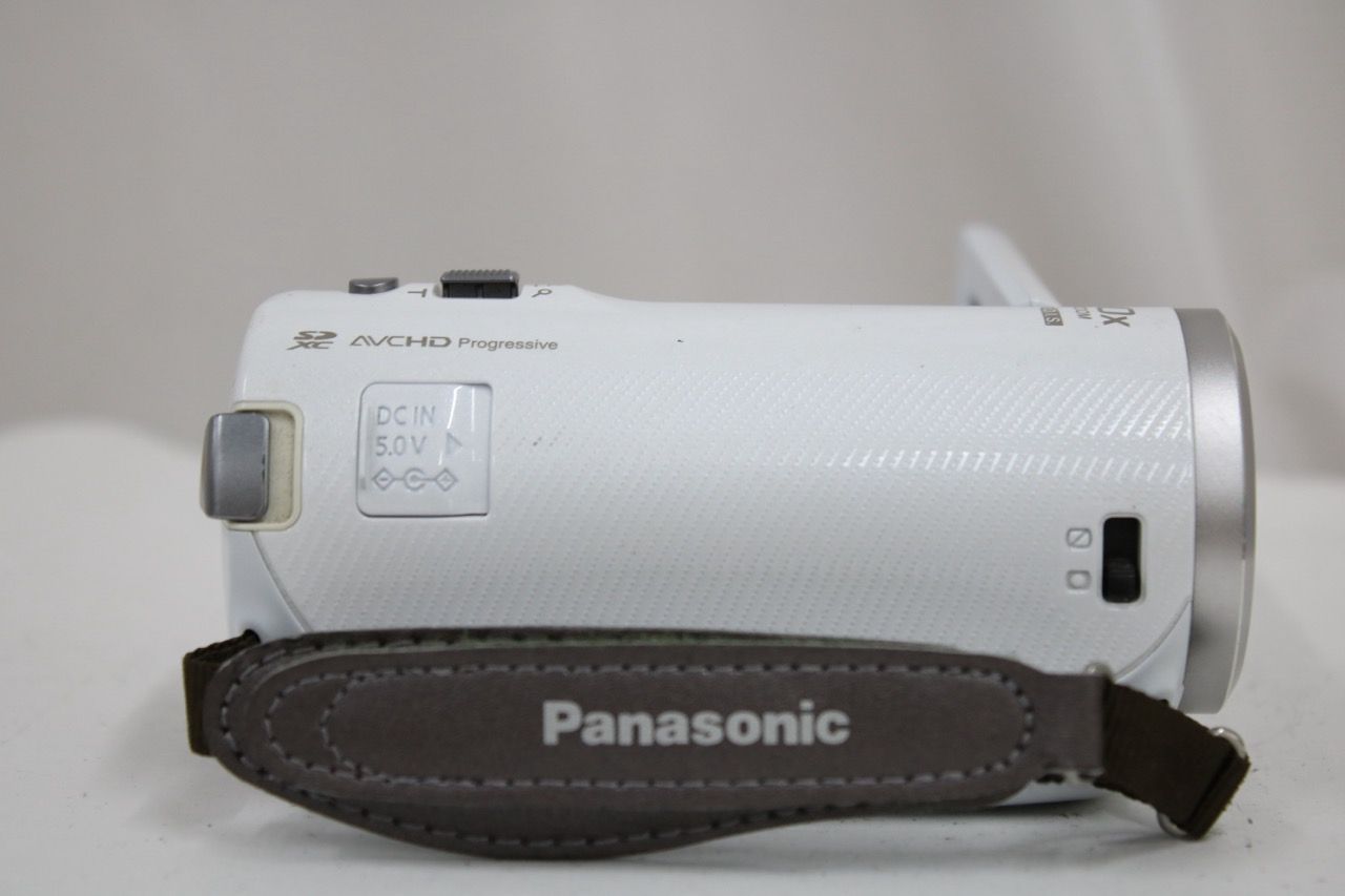 返品保証】 パナソニック Panasonic HC-V230M 90x ホワイト バッテリー