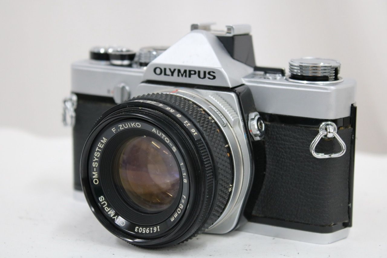 【訳あり品】 オリンパス Olympus OM-1 F.ZUIKO AUTO-S 50mm F1.8 ボディレンズセット e14051