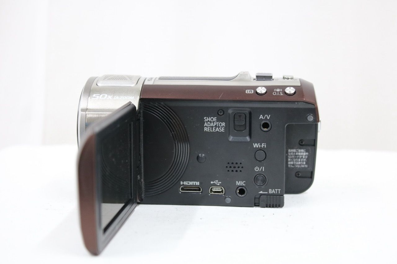 【返品保証】 パナソニック Panasonic HC-V720M 50x ブラウン バッテリー付き デジタルビデオカメラ e14061 【返品保証】 パナソニック Panasonic HC-V720M 50x ブラウン バッテリー付き デジタルビデオカメラ e14061