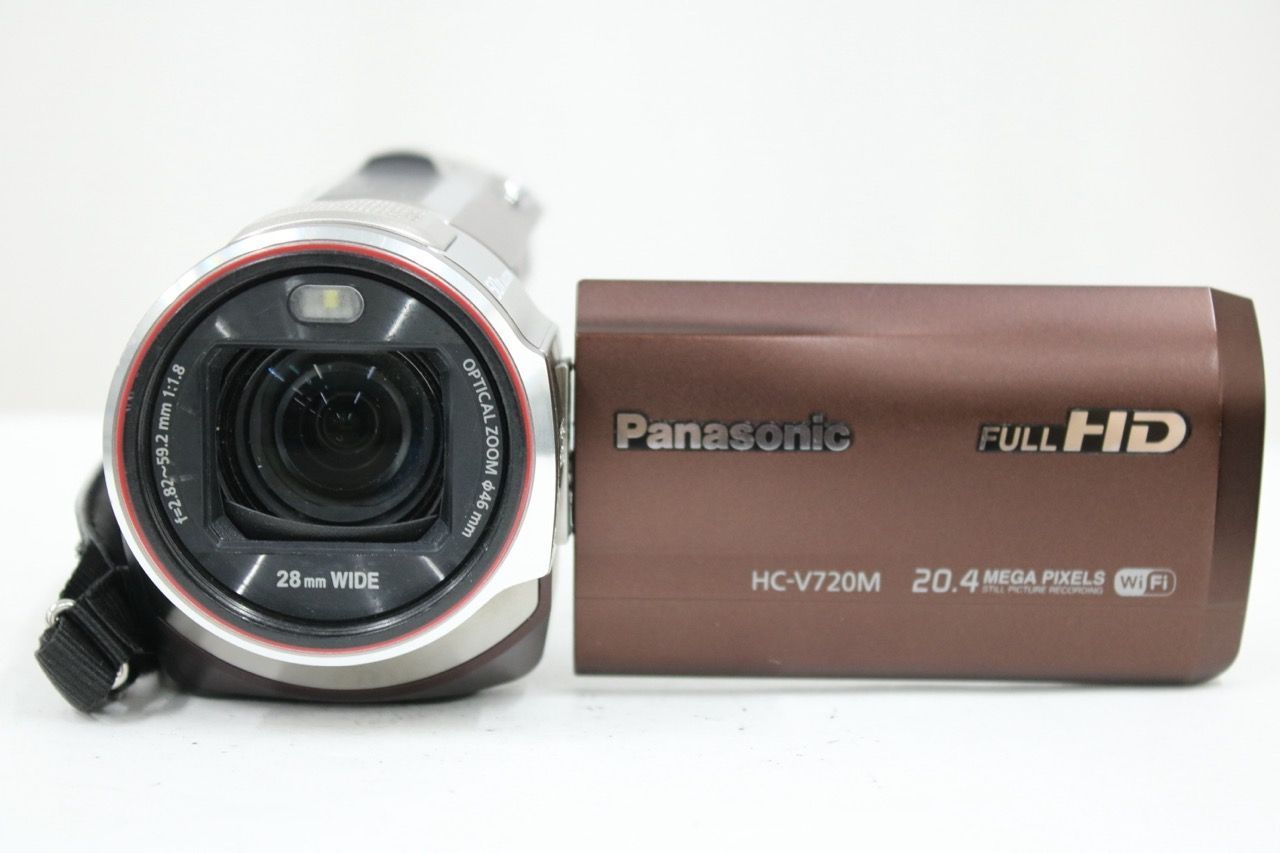 【返品保証】 パナソニック Panasonic HC-V720M 50x ブラウン バッテリー付き デジタルビデオカメラ e14061 【返品保証】 パナソニック Panasonic HC-V720M 50x ブラウン バッテリー付き デジタルビデオカメラ e14061