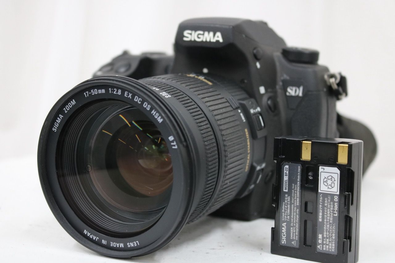 【返品保証】 シグマ Sigma SD1 Merrill 17-50mm F2.8 EX DC OS HSM デジタル一眼 e14096
