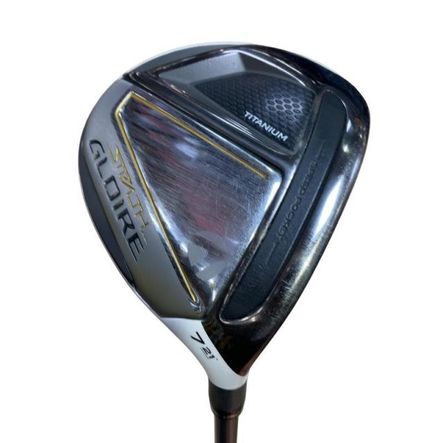 【中古】 テーラーメイド STEALTH GLOIRE 7W フェアウェイウッド FW SPEEDER NX for TM(FW) (フレックスSR) メンズ 男性用 右利き 右用 Cランク ゴルフクラブ