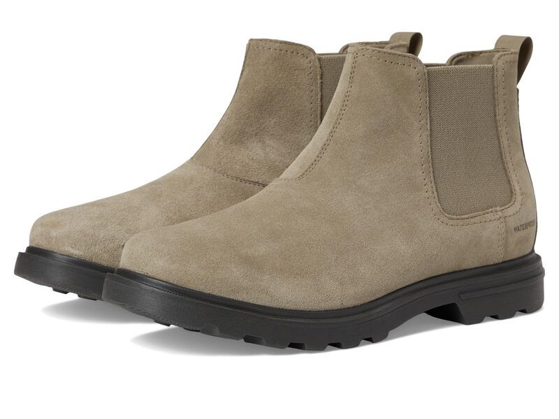 ソレル メンズ シューズ ブーツ・レインブーツ チェルシー SOREL Cyprus Chelsea Waterproof KhakiiJet カーキ