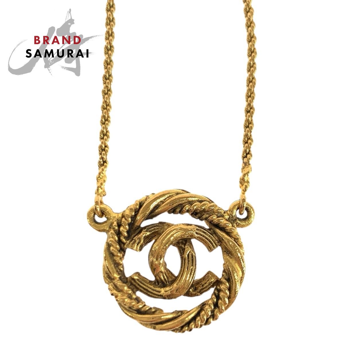 美品 CHANEL シャネル ヴィンテージ ココマーク ゴールド メタル 