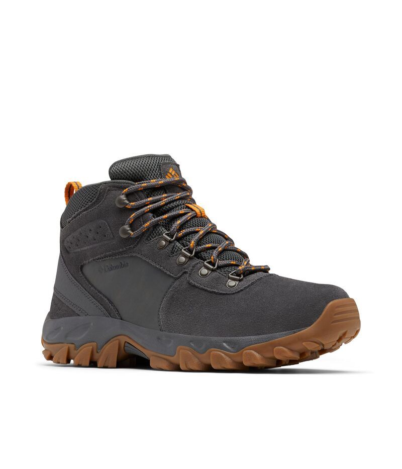コロンビア メンズ シューズ ブーツ・レインブーツ プラスサイズ スエード Columbia Newton Ridge Plus II Suede Waterproof Dark GreyGold グ