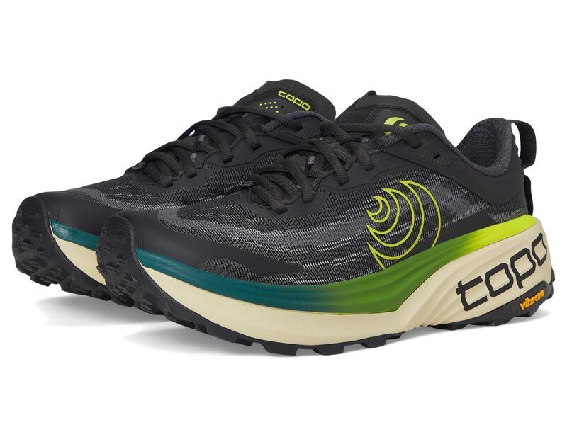 トポアスレチック メンズ シューズ スニーカー Topo Athletic Vista BlackLime ブラック