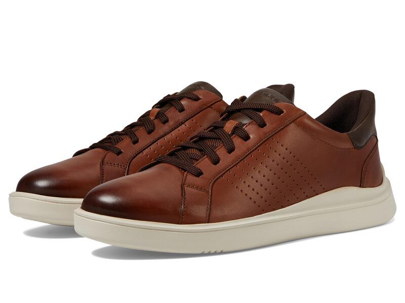 ロックポート メンズ シューズ スニーカー レース Rockport Tristen Step Activated Lace To Toe Dark Natural Le