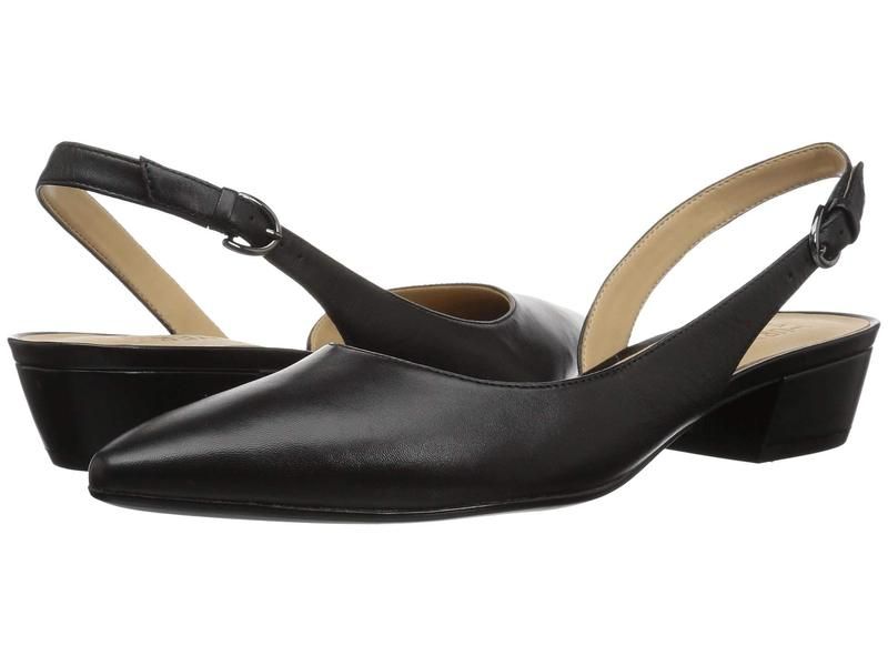 ナチュライザー レディース シューズ ヒール Naturalizer Banks Black Leather ブラック