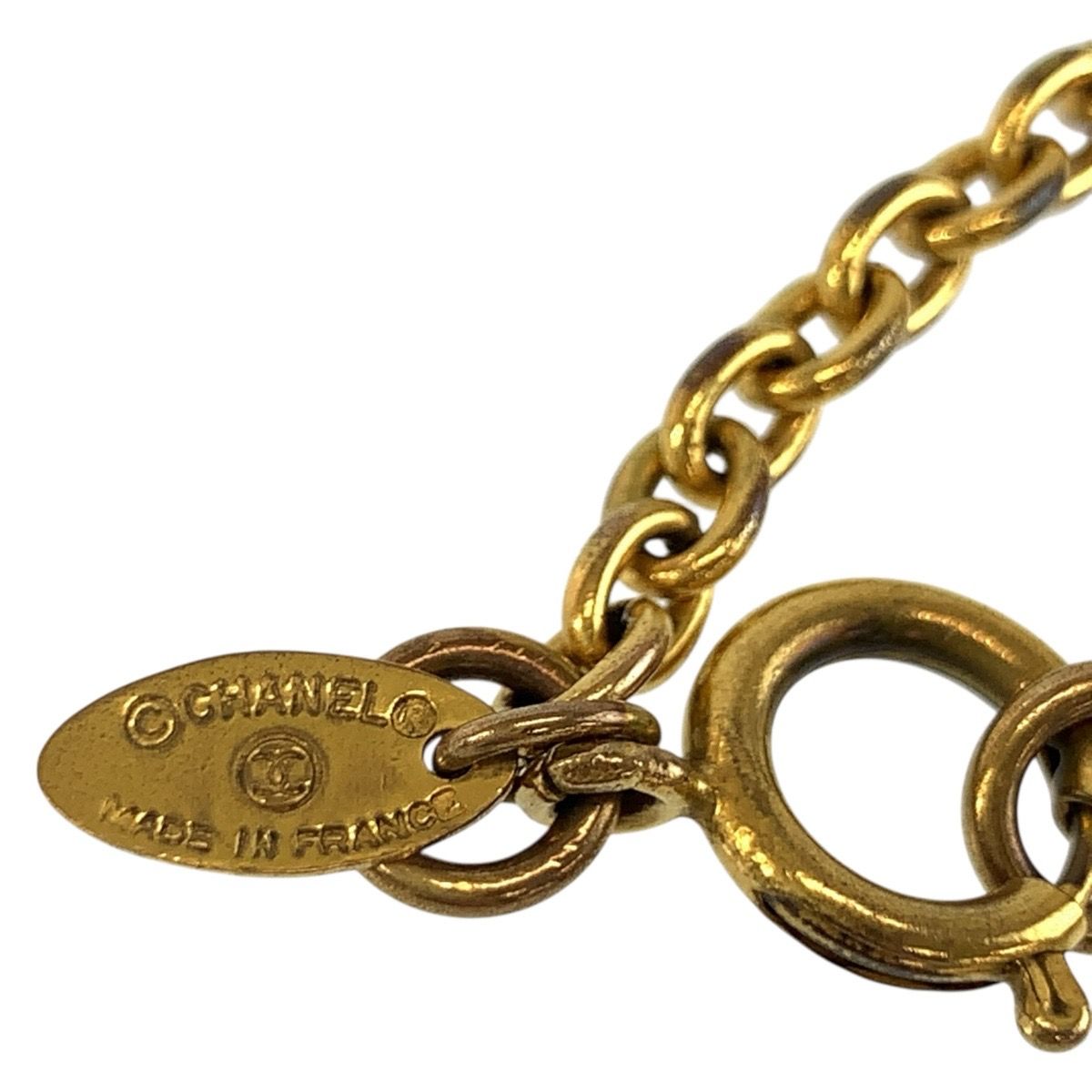 CHANEL シャネル ヴィンテージ ココマーク ゴールド メッキ ネックレス