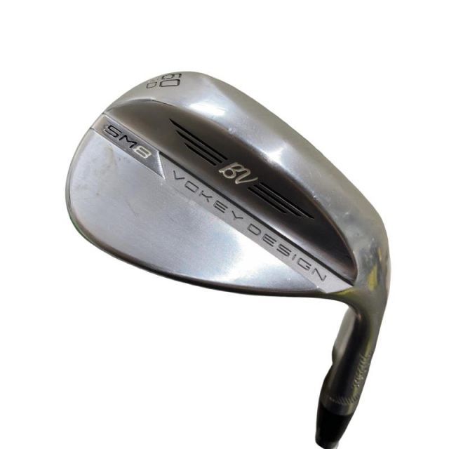 【中古】 タイトリスト VOKEY SPIN MILLED SM8 ツアークロム 60°/12°D ウェッジ WG NS PRO 950GH neo (フレックスS) メンズ 男性用 右利き 右用 Cランク ゴルフクラブ