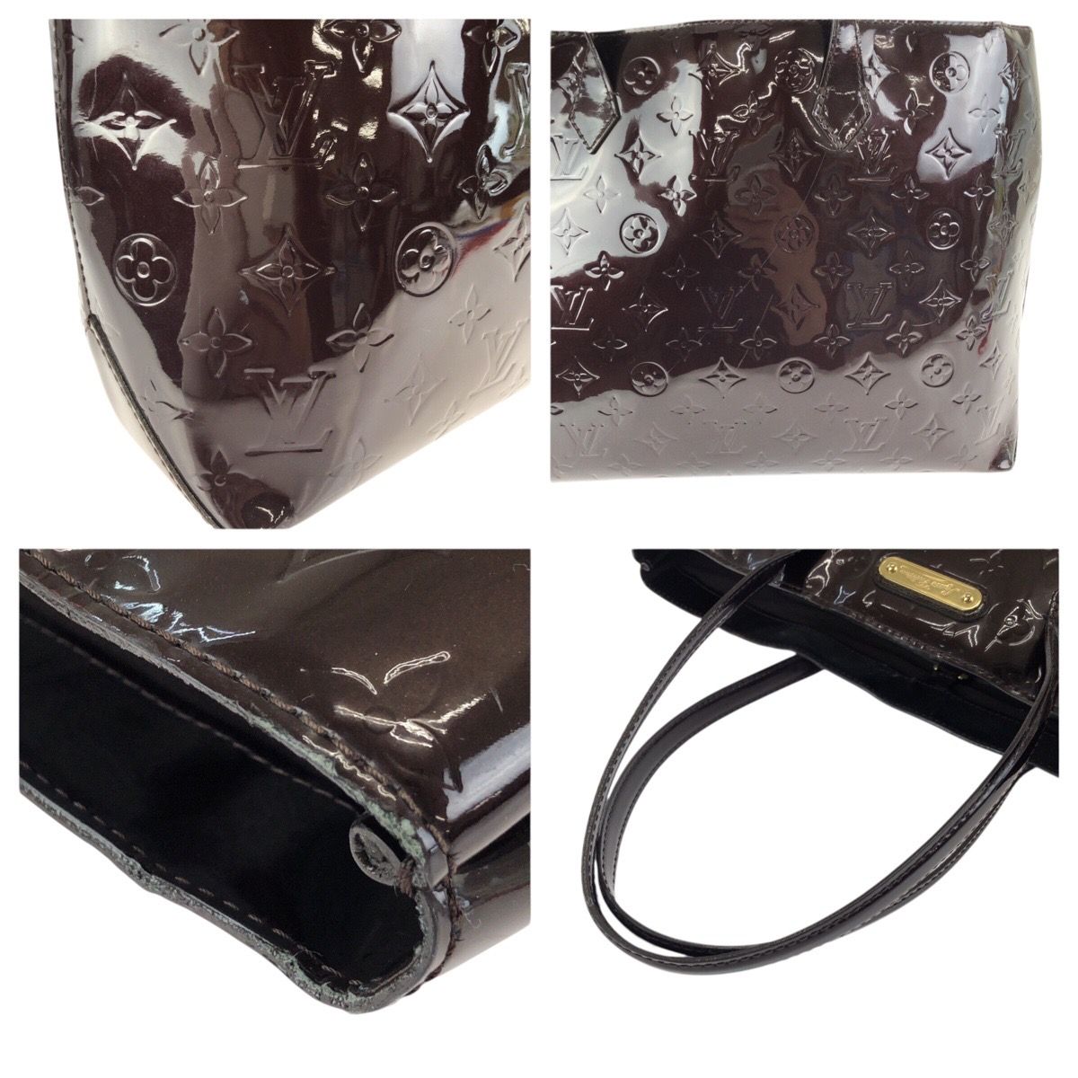 LOUIS VUITTON ルイヴィトン モノグラム ヴェルニ ウィルシャーMM