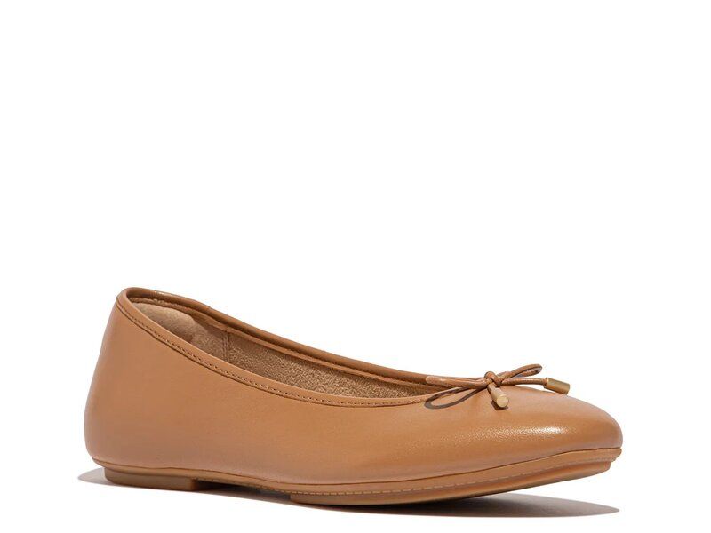 フィットフロップ レディース シューズ パンプス FitFlop Delicato Ballet Flat Taupe トープ