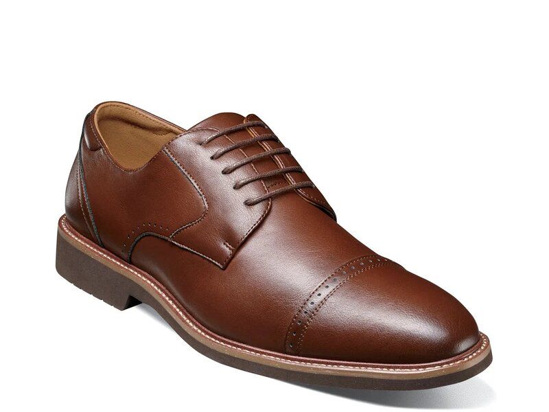 ステイシーアダムス メンズ シューズ オックスフォード キャップ Stacy Adams Vogel Cap Toe Oxford Dark Brown ブラウン