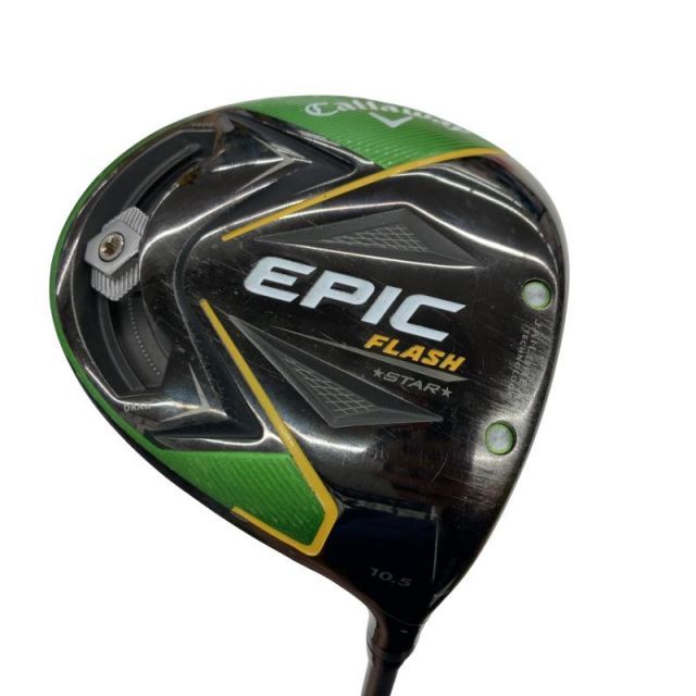 【中古】 キャロウェイ EPIC FLASH STAR 10.5° ドライバー DR Speeder EVOLUTION for CW(ドライバー) (フレックスS) メンズ 男性用 右利き 右用 Cランク ゴルフクラブ