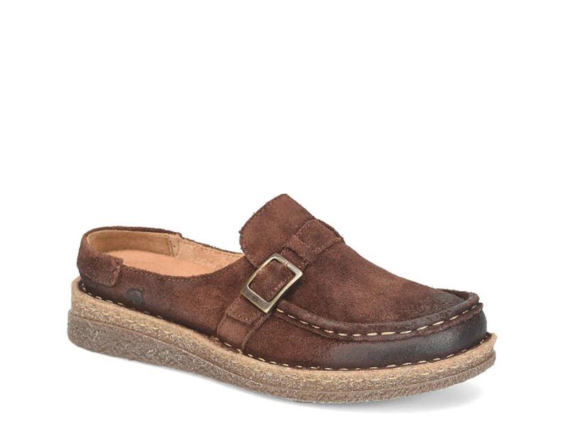 ボーン レディース シューズ サンダル Born Cory Clog Dark Brown ブラウン