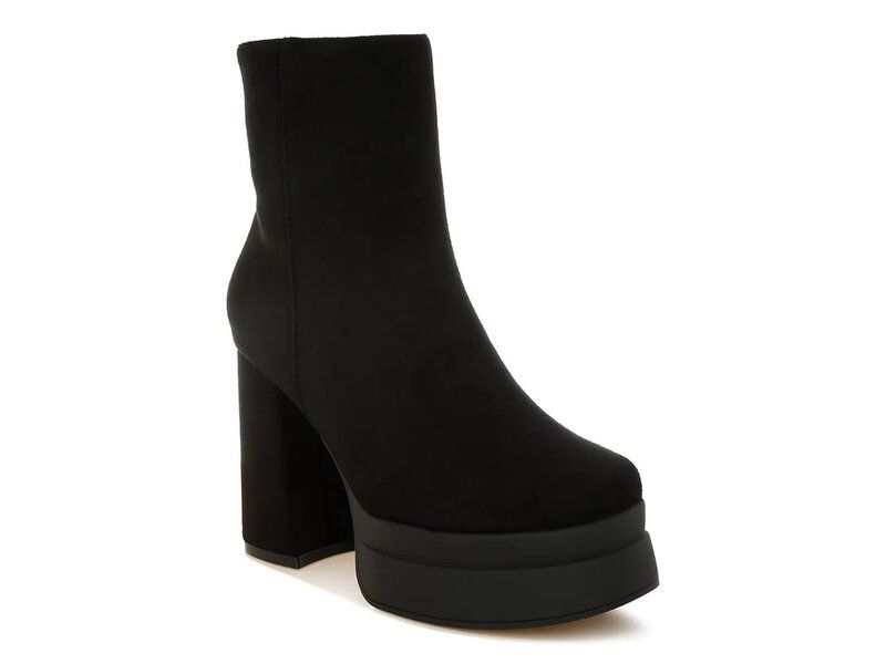 ロンドンラグ レディース シューズ ブーツ・レインブーツ プラットフォーム ブーツ London Rag Maltese Platform Bootie Black ブラック