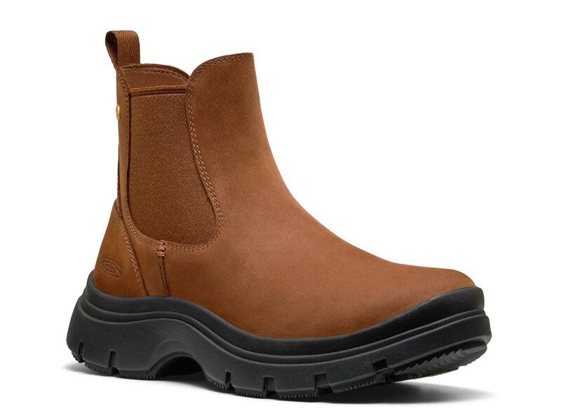 キーン レディース シューズ ブーツ・レインブーツ チェルシーブーツ チェルシー ブーツ Keen Kosa Chelsea Boot Womens Bison Brown ブラウン
