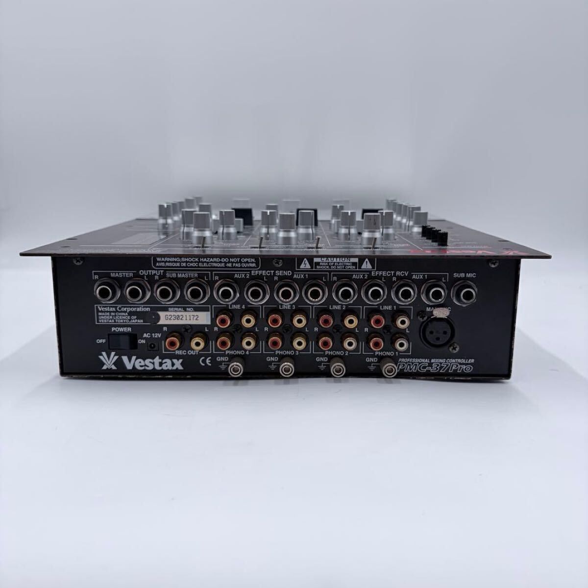 Vestax ベスタクス ミキサー PROFESSIONAL MIXING CONTROLLER PMC