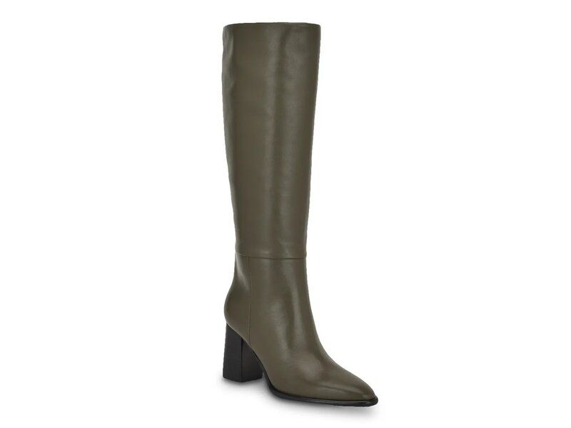 ゲス レディース シューズ ブーツ・レインブーツ Guess Perinna Boot Green Leather グリーン