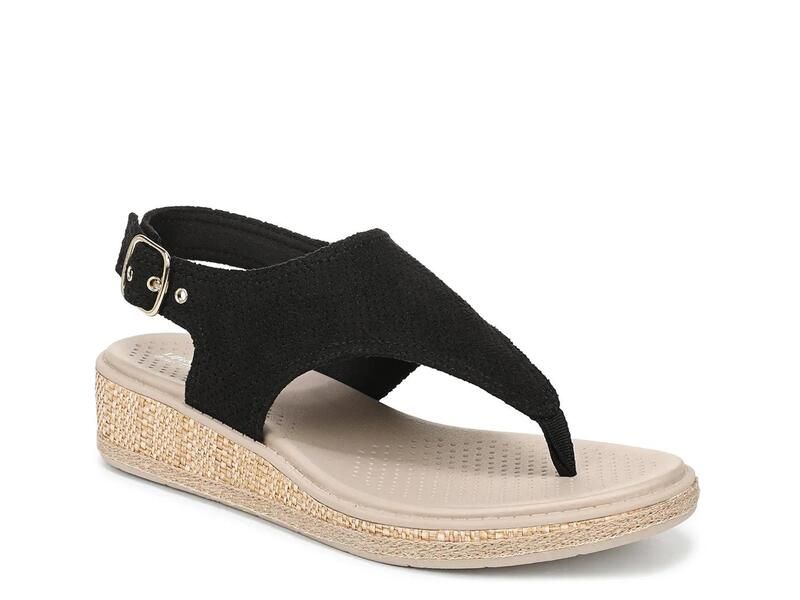 ライフストライド レディース シューズ サンダル LifeStrideBeachy Wedge Sandal Black ブラック