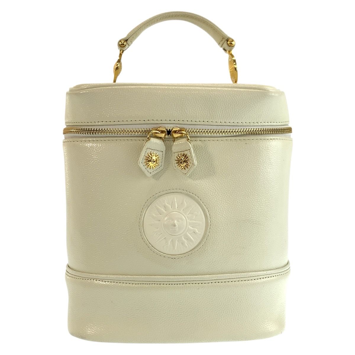 美品 VERSACE ヴェルサーチ ヴィンテージ サンバースト ホワイト