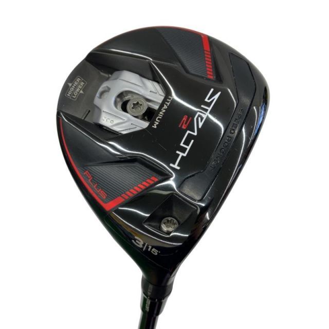 【中古】 テーラーメイド STEALTH2 PLUS 3W フェアウェイウッド FW Diamana TM50(FW) (フレックスS) メンズ 男性用 右利き 右用 Cランク ゴルフクラブ