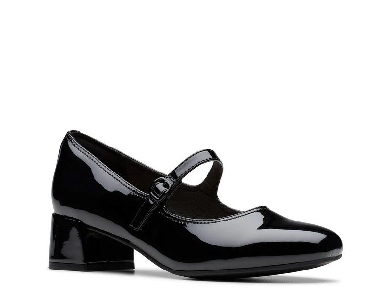 クラークス レディース シューズ パンプス Clarks Iridessa Rae Mary Jane Pump Black Patent Leather ブラック