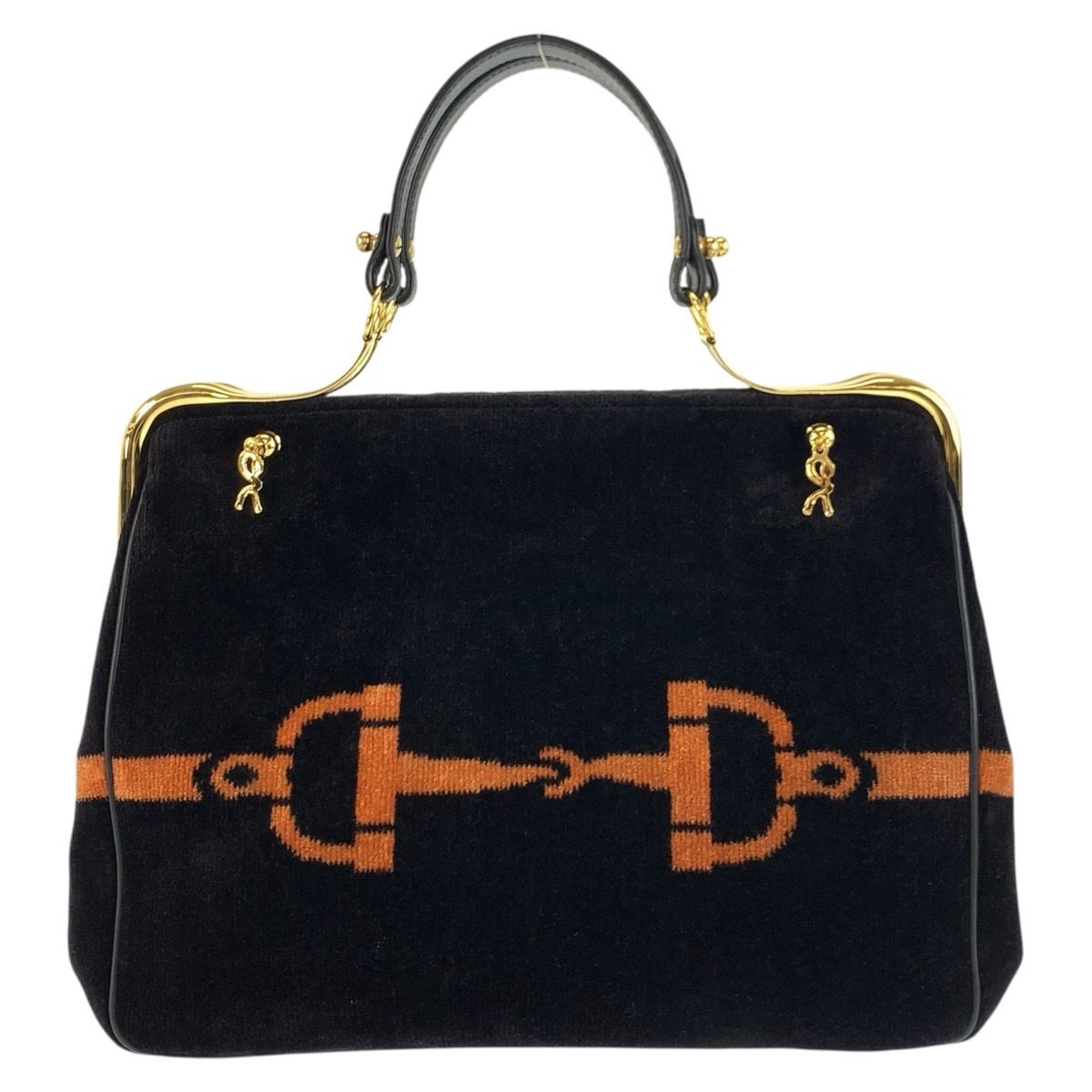 d*3様 Roberta di Camerino　ヴィンテージハンドバッグ 海外 美品 Roberta di Camerino ロベルタ ディ カメリーノ ブラック